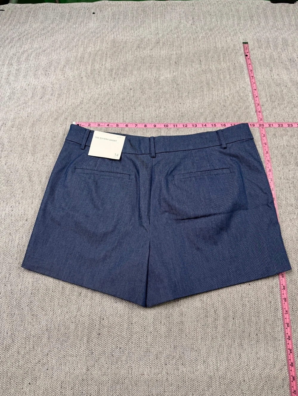 LOFT The Riviera Short Women 14 Curvy Blue